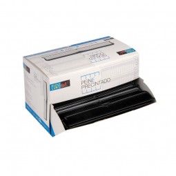 Dispensador de peines de un solo uso negro