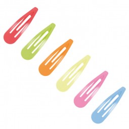 Cartón clips ranitas colores flúor