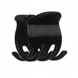 Bolsa de 12 u de pinzas para el pelo negras